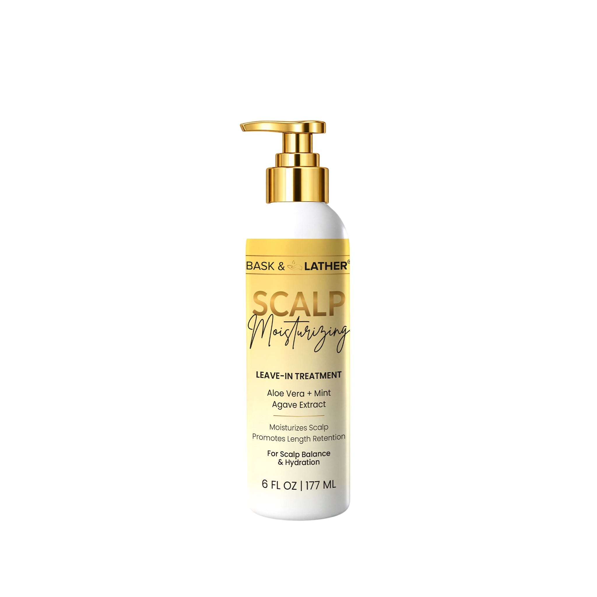 Scalp Moisturizing Leave-In Treatment - Bask and Lather Co