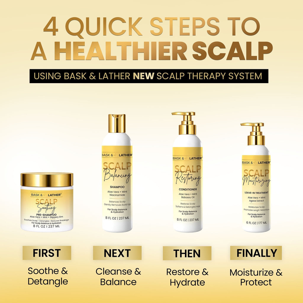 Scalp Soothing Pre-Shampoo - Bask and Lather Co