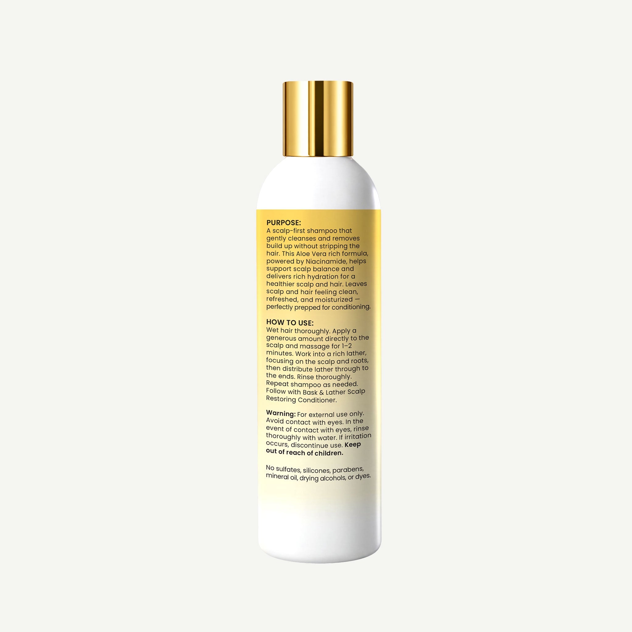 Scalp Balancing Shampoo - Bask and Lather Co